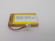 разряд тока МП653050 батареи 5К Контант полимера иона лития 1250мах 3.7В для медицинского